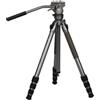 SIRUI GT04+GT5 Treppiede per fotocamera con testa panoramica a 360°, vite autoregolante da 1/4-3/8, colonna centrale reversibile, angolo di inclinazione semiautomatico