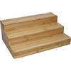 Copco COP3TIERBAM Bamboo Organizer a Tre Livelli, con Scatola da Esposizione, Legno bambù, Marrone