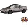 Hasegawa NUOVO Hasegawa scala 1/24 Toyota MR2 AW11 Late Model G-Limited Supercharged C...