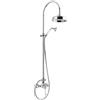 Bugnatese Oxford colonna doccia termostatica con kit duplex, deviatore e doccione