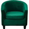 CHNSHOME Copripoltrona Tullsta Coprisedili Poltroncina Chesterfield Copripoltrona 1 posto Fodera per poltrona Chesterfield 1 posto cocktail Coprisedie per bar