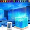 YeahBoom Lampada Aurora Boreale,16 Colori Onde Proiettore Stelle Soffitto,Luce Notturna con Increspatura dell'acqua,Luce Notturna Bambini con Telecomando,Aurora Boreale Luce Proiettore per Bambini Adulti