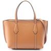 Tory Burch Borsa a tracolla Tory Burch PERRY MINI TOTE 177404200 pelle marrone NUOVA donna