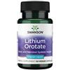SWANSON Litio Orotato 5 mg Lithium Orotate 60 Pc