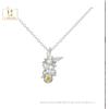 U-TREASURE Collana U-Treasure Pokemon Sanders personaggio anime gioielli ciondolo argento