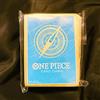 Bandai ONE PIECE Card Game Official Limited Card Sleeves 70pz Standard Blue Gold NUOVO