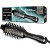 REVAMP Progloss Perfect Blow Dry Styler Air, Spazzola Professionale Multifunzione 4 in 1, Asciuga, Districa, Liscia e Volumizza, Infuso con Oli Liscianti, 4 Getti Ionici, 1200W, Nero