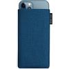 Adore June Custodia classica blu oceano compatibile con iPhone 13/13 Pro/iPhone 12/12 Pro Custodia in resistente tessuto Cordura con effetto pulente per lo schermo, prodotta in Europa, 10,5 cm (7)
