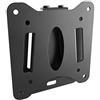 RICOO Supporto monitor muro F0711 Fisso Slim Sottile Schermo PC universale 13-27 (33-69 cm) Staffa piatta Televisore LED LCD VESA 75 x 75-100 x 100