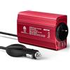 BESTEK 300W Inverter 12v 220v 230V 240V,Inverter Auto con Prese AC 2 USB-C (65 W e 30 W) 2 USB-QC (18 W),Convertitore Potenza per Camper/Barca a Onda Sinusoidale Modificata
