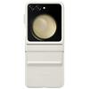 Samsung Flap Eco-Leather Case Custodia Pieghevole in ecopelle per Galaxy Z Flip5, Cream