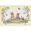 Villeroy & Boch - Spring Fantasy Gobelin Tovagliette Picnic Verde e Bianco, Tovaglietta Natale, Tovaglioli Stoffa, Decorazioni per la Casa, Pasqua, Cotone, Poliestere