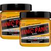 Manic Panic Sunshine Classic Creme, tinta semipermanente per capelli gialla vegana e cruelty-free, 2 x 118 ml