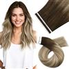 Moresoo Extension Biadesive Capelli Veri Shatush #3/8/22 55cm 25g 10pz
