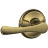 SCHLAGE F10 VLA 609 16-080 10-027 134 N N SL Avila Leva per corridoio e armadio, ottone anticato