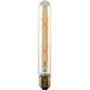 DC VOLTAGE Lampadina tubolare vintage a LED Edison E27 | T185 4 W (equivalente a 40 W) dimmerabile 2700 K bianco caldo vetro ambrato base a vite 450 lumen | lampadina a risparmio energetico per lampade a gabbia