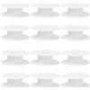 OLYCRAFT 24 bobine di filo di plastica, bobine di filo vuote bobine di plastica per ricamo e macchine da cucire, 55 x 20 mm