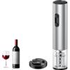 Pawfly Apribottiglie Elettrico con Tagliafoglio Funzionamento a Batterie Apertura Automatica Cavatappi Elettrico con Luce LED per Casa Bar Feste Matrimonio(Batterie Non Incluse)