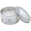 TENET - Candela Profumata Artigianale con Pietre Dure, 70g, Stoppino in Cotone, Durata 10-12 Ore, Prodotta in India (SALVIA BIANCA - SELENITE - PURIFICAZIONE)