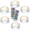 Starxing LED Luci Armadio, Luce Adesiva a Batteria, Luci LED per Armadio con 2 Telecomando, Luce Notturna Dimmerabili Lampada da Parete per Corridoio Vetrine Scale Cucina Garage(4000K Bianco naturale)