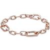 PANDORA ME Bracciale a maglie piccole placcato in oro rosa 14k, 2