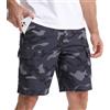 Suwangi Pantaloncini Uomo Cargo Corti Bermuda Chino Shorts Estivi Casual Pantaloncini Corti con 6 Tasche