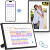 NEWYES 10,1" Calendario Digitale da Tavolo 2026, Agenda Familiare con Touchscreen Interattivo e Cornice Digitale Adatta per Camere da Letto, Cucine e Uffici, ADHD Planner