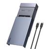UGREEN Stazione Di Docking 40Gbps, Custodia Doppia Baia M.2 NVMe SSD USB4 con Ventola di Raffreddamento, Compatibile con Thunderbolt 5/4/3, Supporta Clonazione Offline e Configurazioni RAID Software