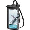 YOSH Custodia Impermeabile Smartphone, IPX8 Cover Subacquea, Porta Telefono Impermeabile Mare con Cordino per iPhone 17 16 15 14 13 Pro Max Samsung S26 S25 S24 S23 Ultra Xiaomi 17 Fino a 7,0"