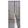 Sekey 100x225 cm Zanzariera Magnetica per Porta, anti Insetti, per Legno, Ferro, Porte in Alluminio, Facile da Installare, Non è Necessario Praticare Fori, Apertura e Chiusura Silenziosa, Nero