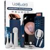 Udivita Otoscopio Pulizia Orecchie Flessibile Digitale con Telecamera HD 10mp WiFi Rimozione Cerume - UdiGuard Pro-Clean Kit per Orecchie Naso Gola - Con Pinzette Punte Sostituibili per Adulti e Bambini