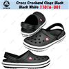Crocs Zoccoli Crocs Crocband neri neri bianchi 11016-001 taglia unisex