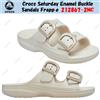 Crocs Sandali Crocs Saturday con fibbia smaltata Frappé 212867-2MC taglia unisex