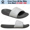 Crocs Crocs All Day Slides grigio nero 211432-030 taglia unisex