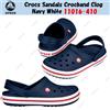 Crocs Sandali Crocband Zoccolo Navy Bianco 11016-410 Unisex Taglia