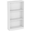 Vida Designs Cambridge 3 Ripiano Medium Libreria, Moderno Space-Saving Mobile contenitore for Soggiorno, Camera da letto or Ufficio, Autoportante Design, H108xW60xD24cm (Bianco)