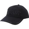 raw Cappellino da Baseball Snapback Taglia Unica - Nero su Nero - Total Black