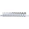 BGS 9102 | Serie di bussole, esagonali | 6,3 mm (1/4) | 4 - 14 mm | 13 pz.