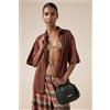 Calzedonia Borsa Mini Intrecciata Verde