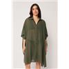Calzedonia Caftano A Camicia Verde
