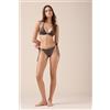 Calzedonia Brasiliana Lacci Costume Brown Glitter Marrone
