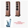 WHARFEDALE EVO 5.4 NOCE COPPIA DIFFUSORI PAVIMENTO 3 VIE CAVI SUPRA OMAGGIO NEW