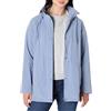 Amazon Essentials Giacca Antipioggia Leggera e Impermeabile con Cappuccio Donna, Bianco Sporco, M