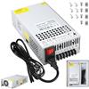 BOSYTRO Potenziamento 24V 50A 1200W Alimentatore Trasformatore, Trasformatore LED AC110/220V DC 24V Alimentatore Universale per Stampante 3D, CCTV, Progetti industriali (Con cavo di alimentazione)