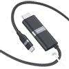 Anker Cavo da USB C a HDMI, 180 cm, Cavo Adattatore 4K 60Hz per MacBook Pro/Air, iPad Pro/Air, Galaxy S24/S23, Dell XPS 13/15 ecc. per Interni
