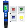 Ueomul Misuratore pH 7 in 1, PH TDS EC SALT ORP S.G Temperatura Meter, professionale Tester Qualità Acqua ad alta precisione con copertura protettiva con spugna per piscina, acquario, acqua potabile