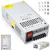 BOSYTRO Potenziamento 24V 50A 1200W Alimentatore Trasformatore, Trasformatore LED AC110/220V DC 24V Alimentatore Universale per Stampante 3D, CCTV, Progetti industriali (Senza cavo di alimentazione)