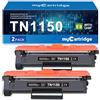 MYCARTRIDGE TN1150 TN-1150 Toner Compatibile con HL-L1240W Toner | Compatibile con Brother HL-L1240W HL-L1640W HL-L1660W HL-L1242WXL DCP-L1642W DCP-L1642WXL (2xNero)