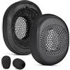defean Cuscinetti auricolari di ricambio compatibili con cuffie stereo con cavo Jabra Evolve2 30 SE (Evolve 2 30MS 30UC 30SE) con cavo stereo a cancellazione del rumore, schiuma confortevole per