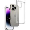 REY Cover in Gel TPU Anti-Shock per iPhone 15 PRO 6,1, Morbido Silicone Custodie Protettivo Case, Anti-Scratch, Protettiva Sottile Back Cover